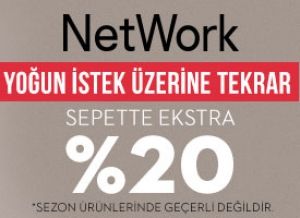 %20 İndirimli NETWORK